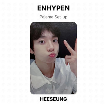 ENHYPEN Pajama Set-up Official Photocard