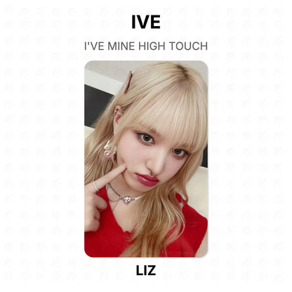 IVE I'VE MINE HIGH TOUCH Official Photocard