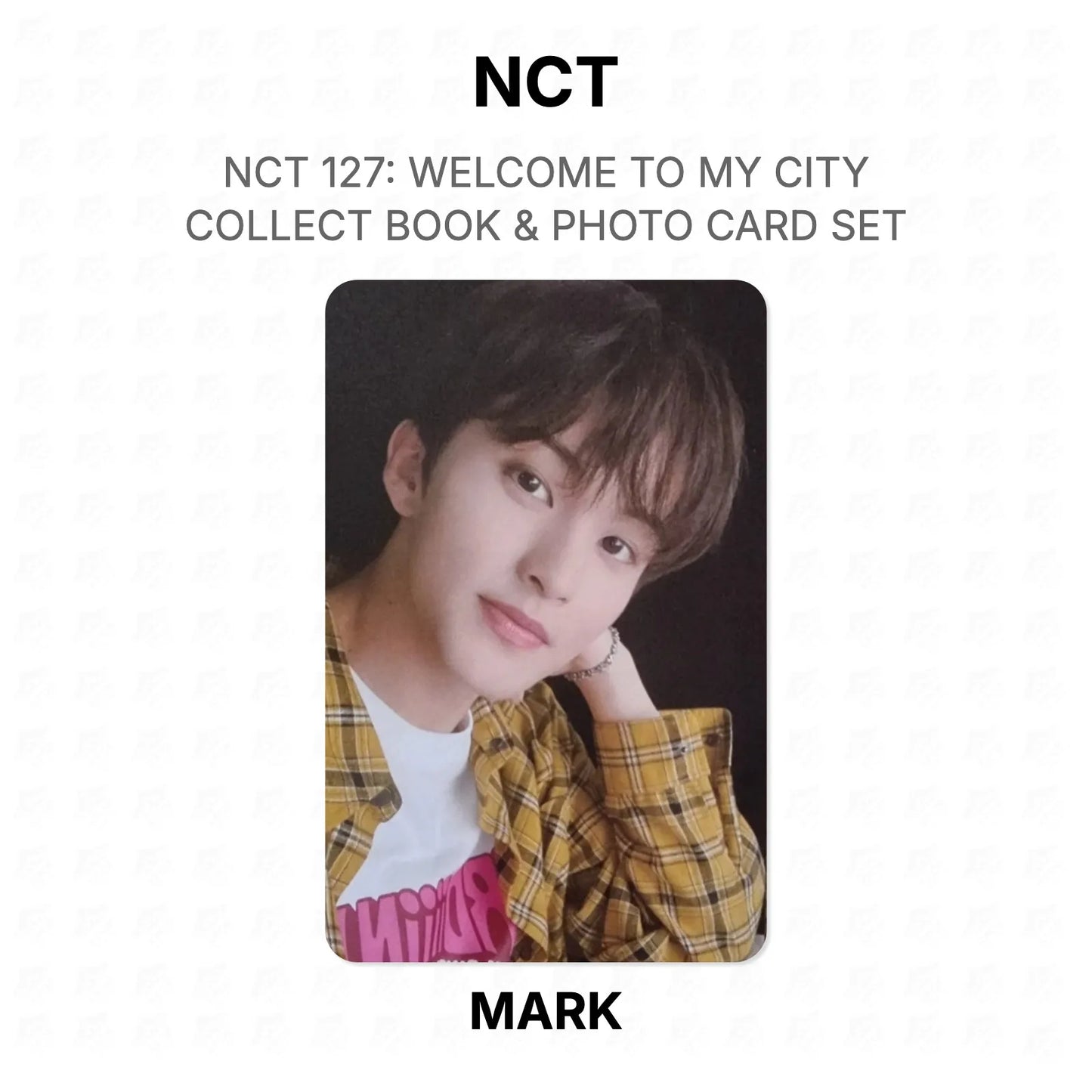 NCT 127: WELCOME TO MY CITY COLLECT BOOK & PHOTO CARD SET Official Photocard