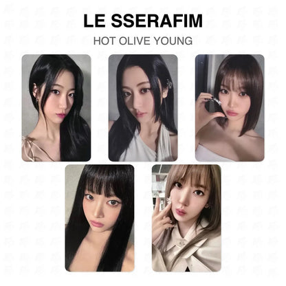LE SSERAFIM HOT OLIVE YOUNG Official Photocard