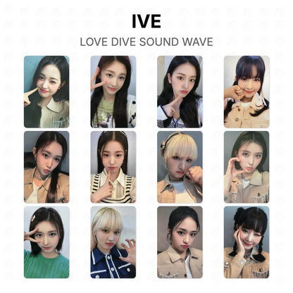 IVE Love Dive Sound Wave Official Photocard