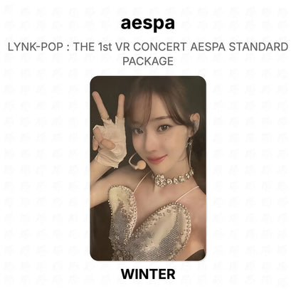 aespa LYNK-POP : THE 1st VR CONCERT AESPA STANDARD PACKAGE Official Photocard