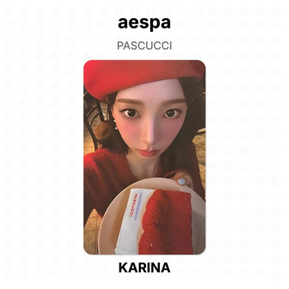 aespa PASCUCCI Official Photocard