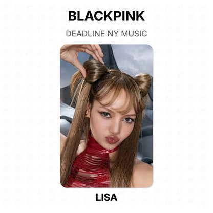 BLACKPINK DEADLINE NY MUSIC Official Photocard
