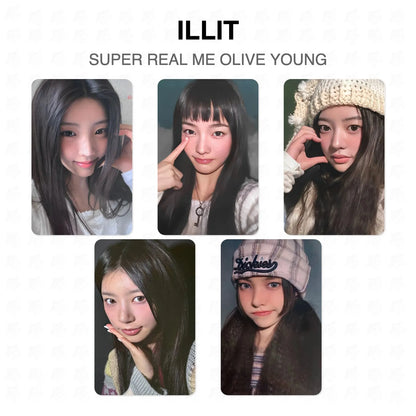 ILLIT SUPER REAL ME OLIVE YOUNG Official Photocard