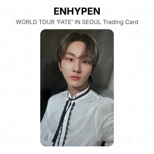 ENHYPEN WORLD TOUR ‘FATE’ IN SEOUL Trading Card Official Photocard