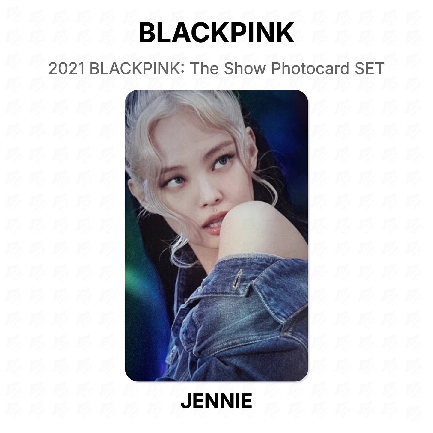 BLACKPINK 2021 BLACKPINK: The Show Photocard SET Official Photocard
