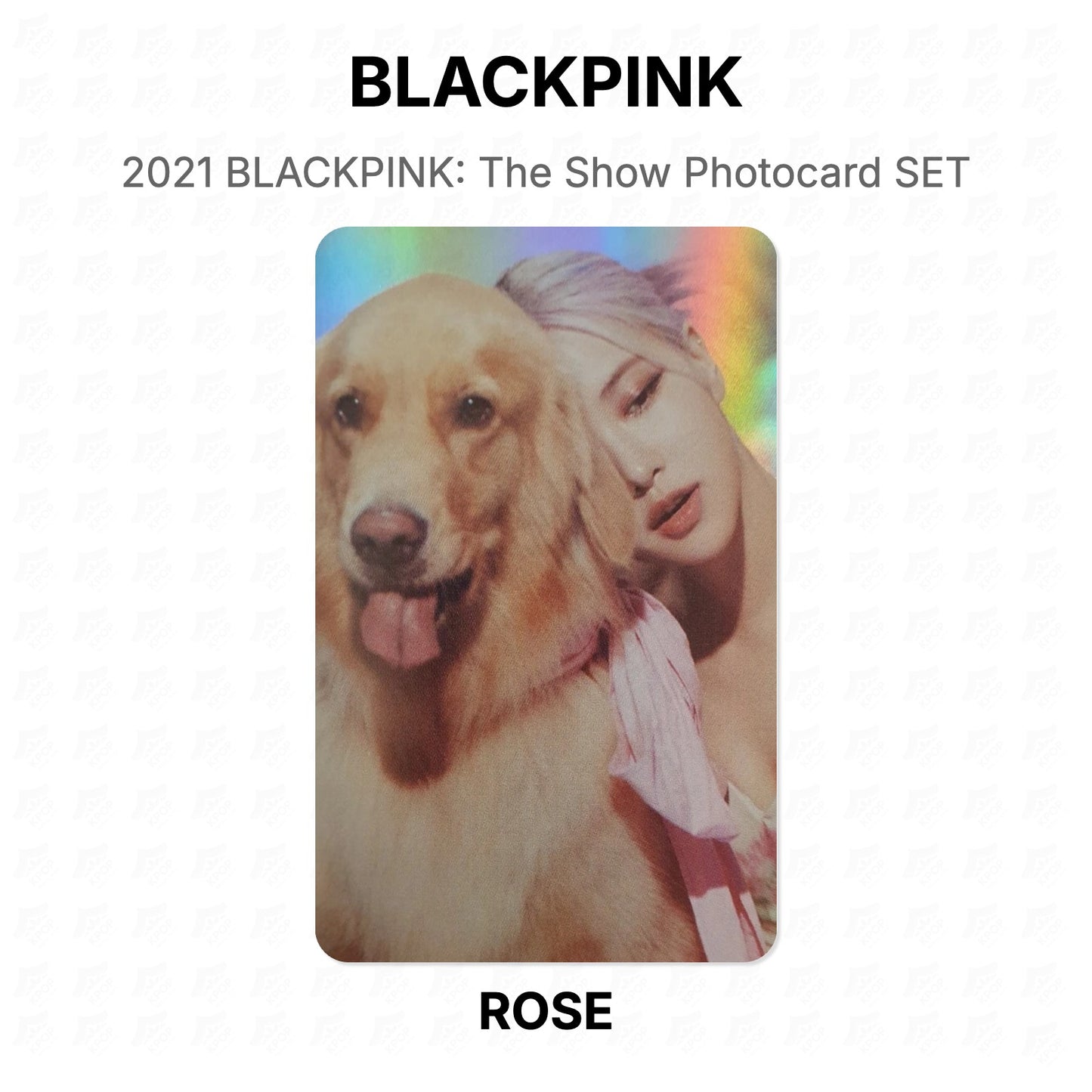 BLACKPINK 2021 BLACKPINK: The Show Photocard SET Official Photocard