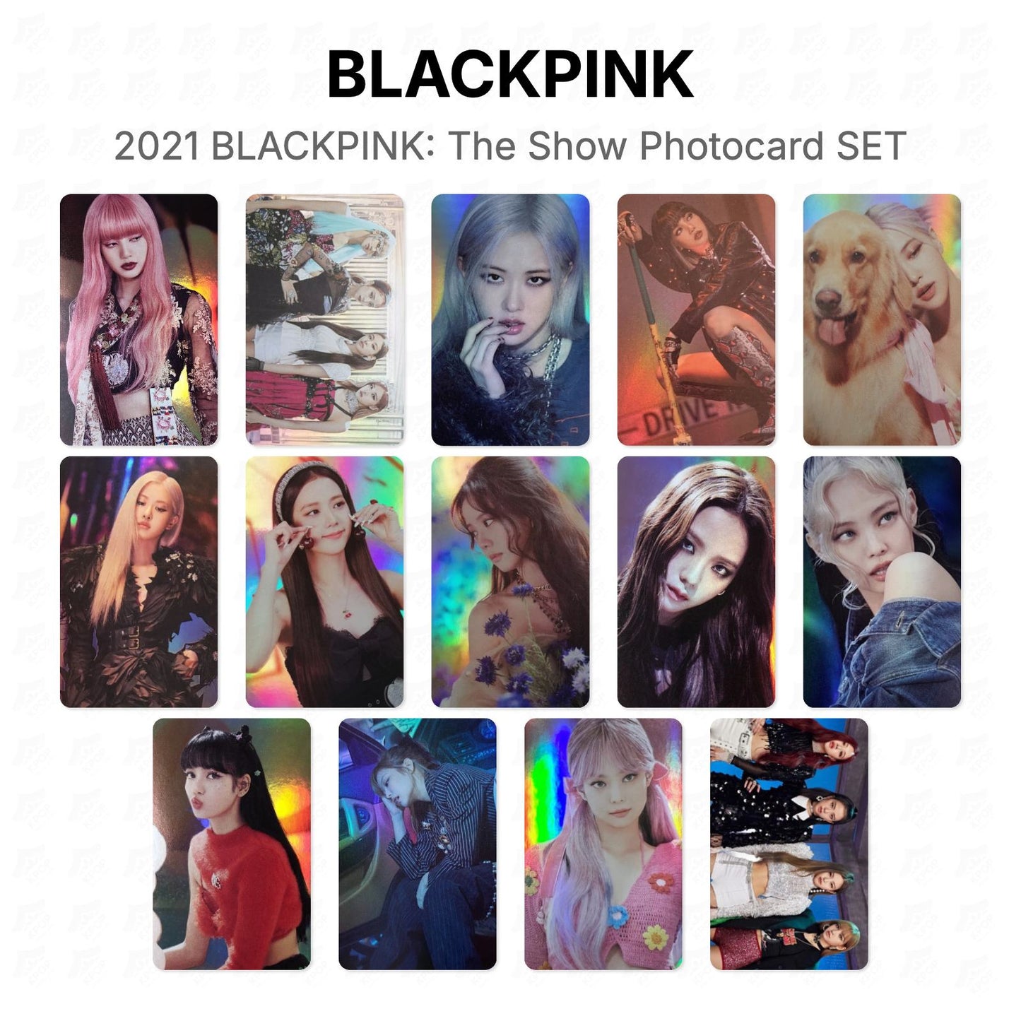 BLACKPINK 2021 BLACKPINK: The Show Photocard SET Official Photocard