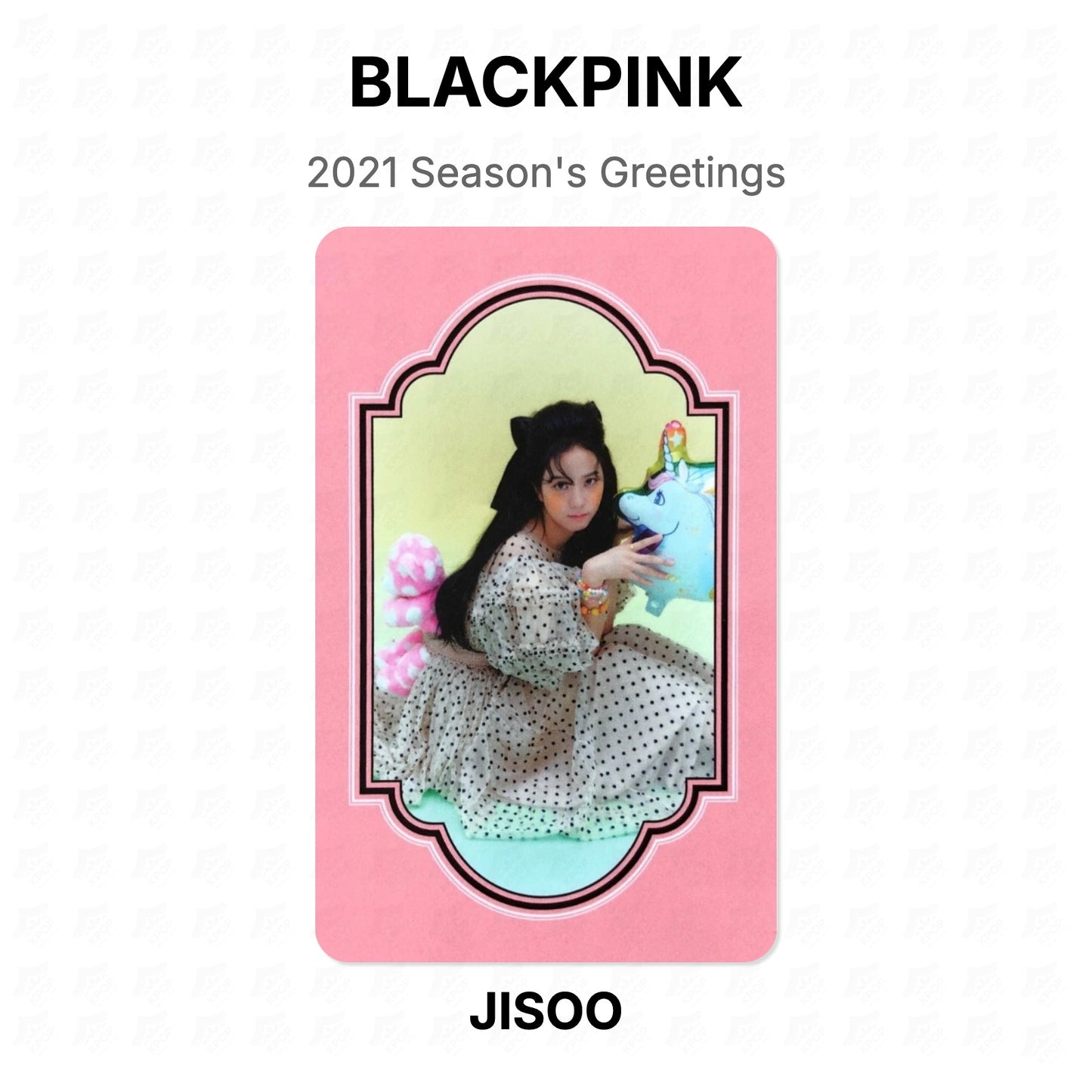 BLACKPINK 2021 Season's Greetings Official Photocard
