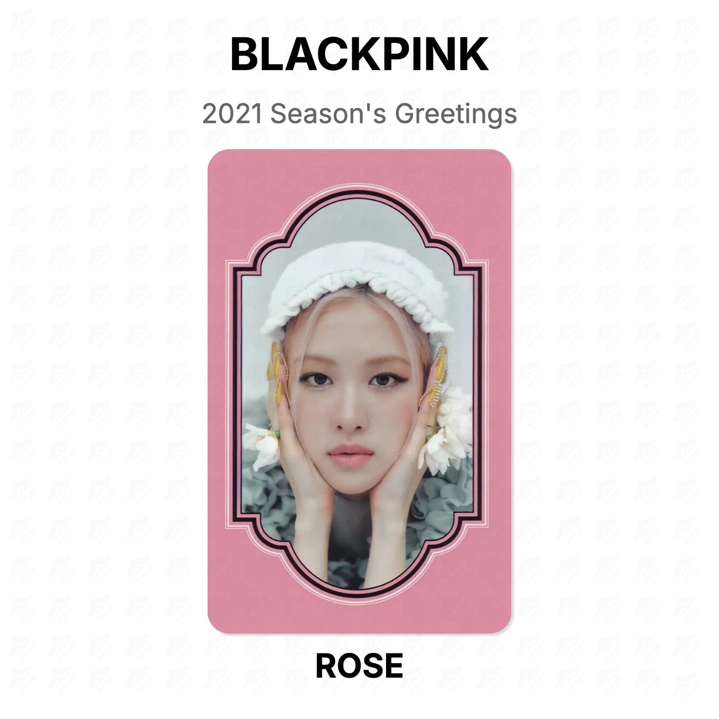 BLACKPINK 2021 Season's Greetings Official Photocard
