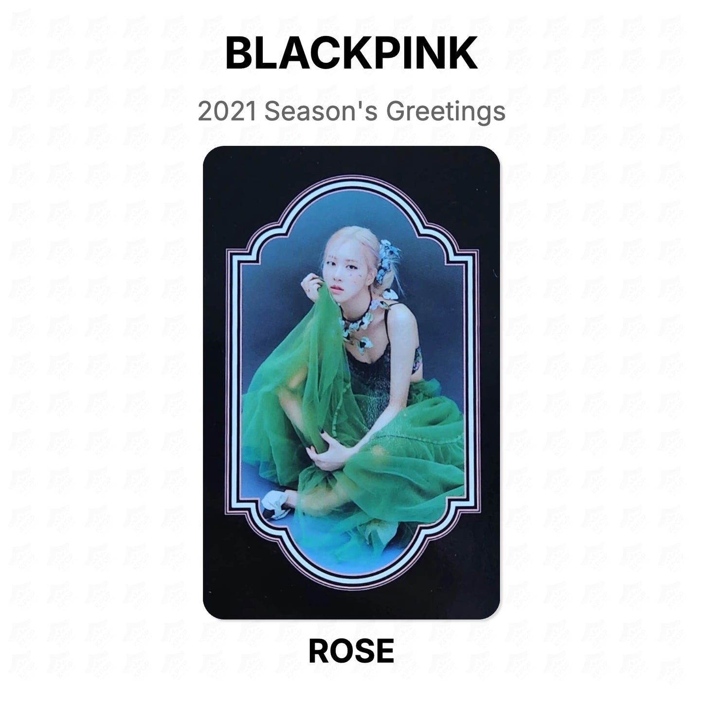 BLACKPINK 2021 Season's Greetings Official Photocard