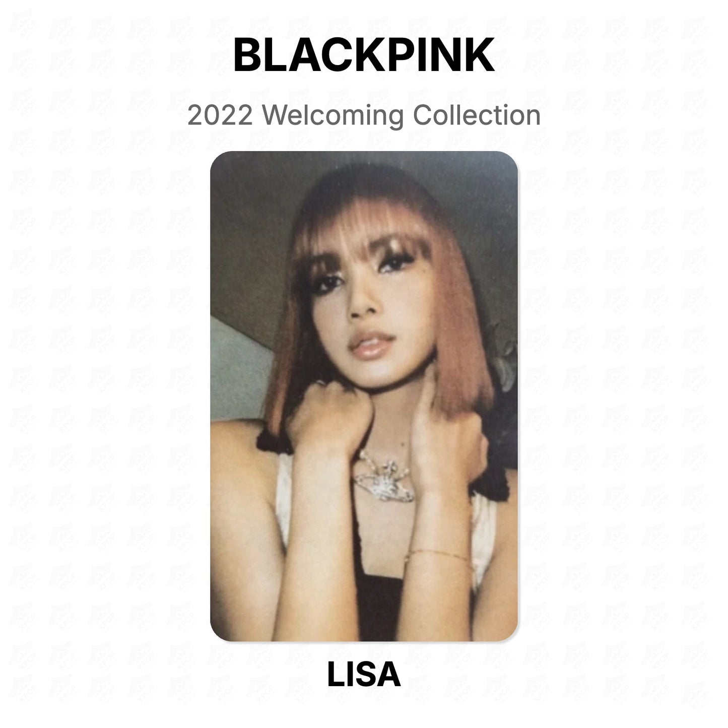 BLACKPINK 2022 Welcoming Collection Official Photocard