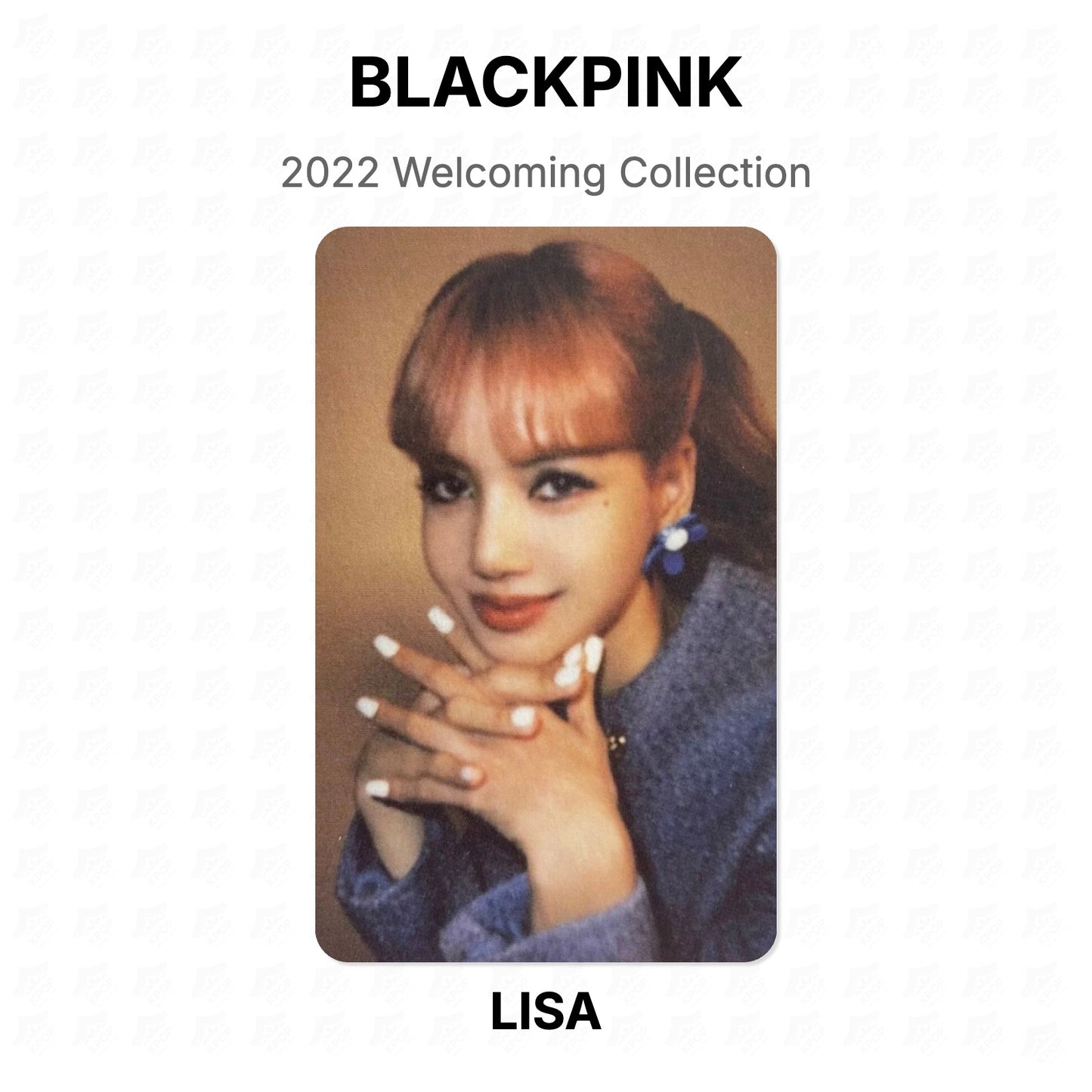 BLACKPINK 2022 Welcoming Collection Official Photocard