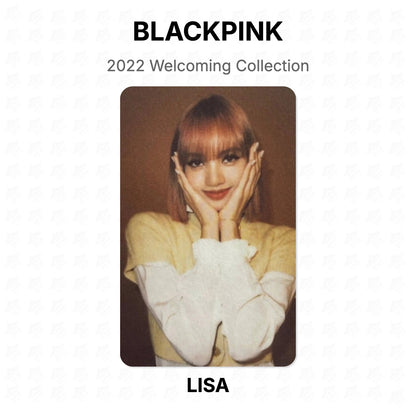 BLACKPINK 2022 Welcoming Collection Official Photocard