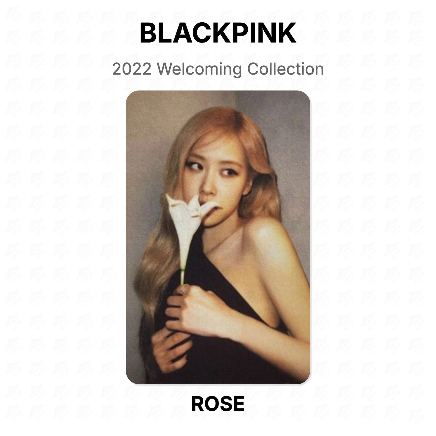 BLACKPINK 2022 Welcoming Collection Official Photocard