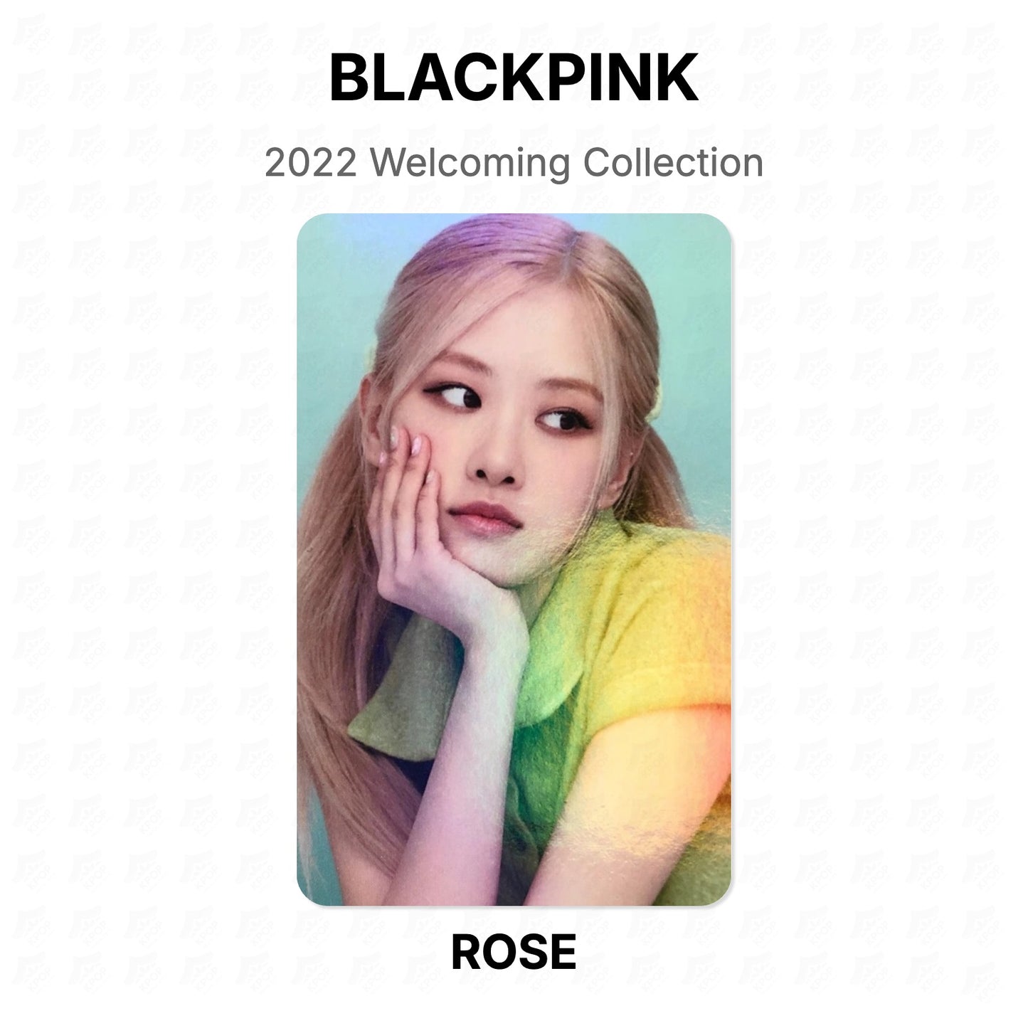 BLACKPINK 2022 Welcoming Collection Official Photocard