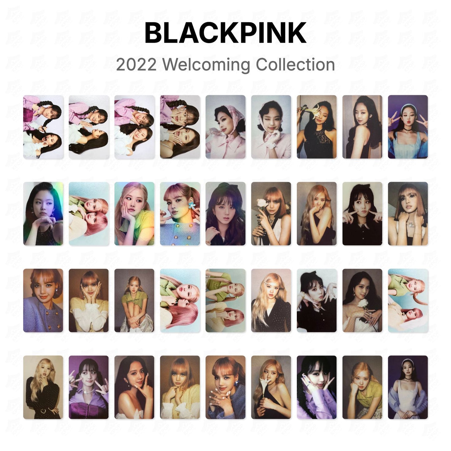 BLACKPINK 2022 Welcoming Collection Official Photocard
