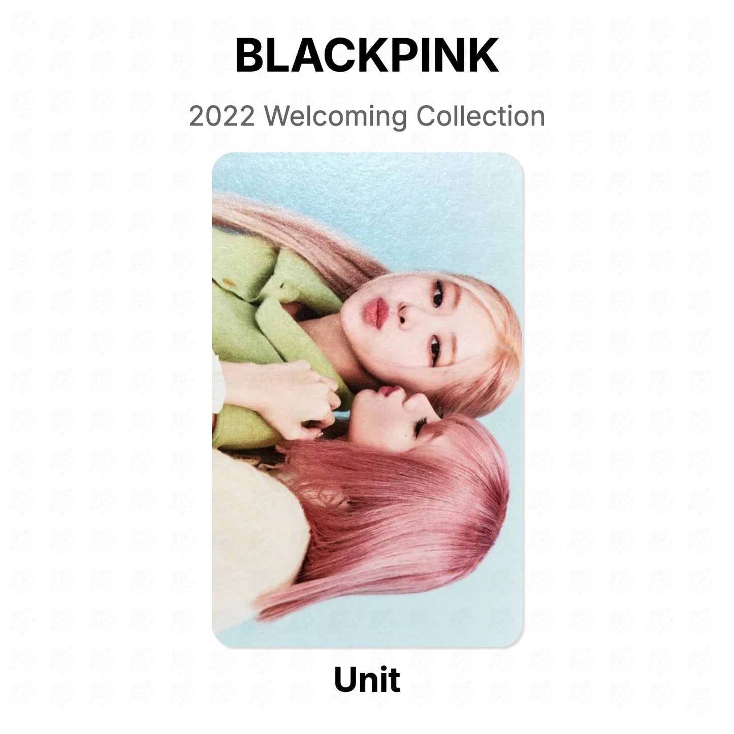BLACKPINK 2022 Welcoming Collection Official Photocard