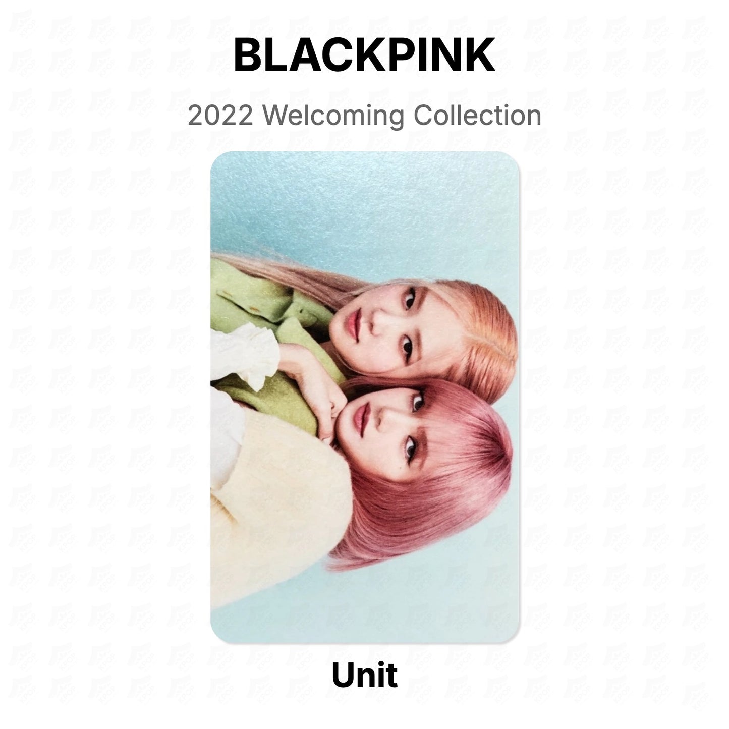 BLACKPINK 2022 Welcoming Collection Official Photocard