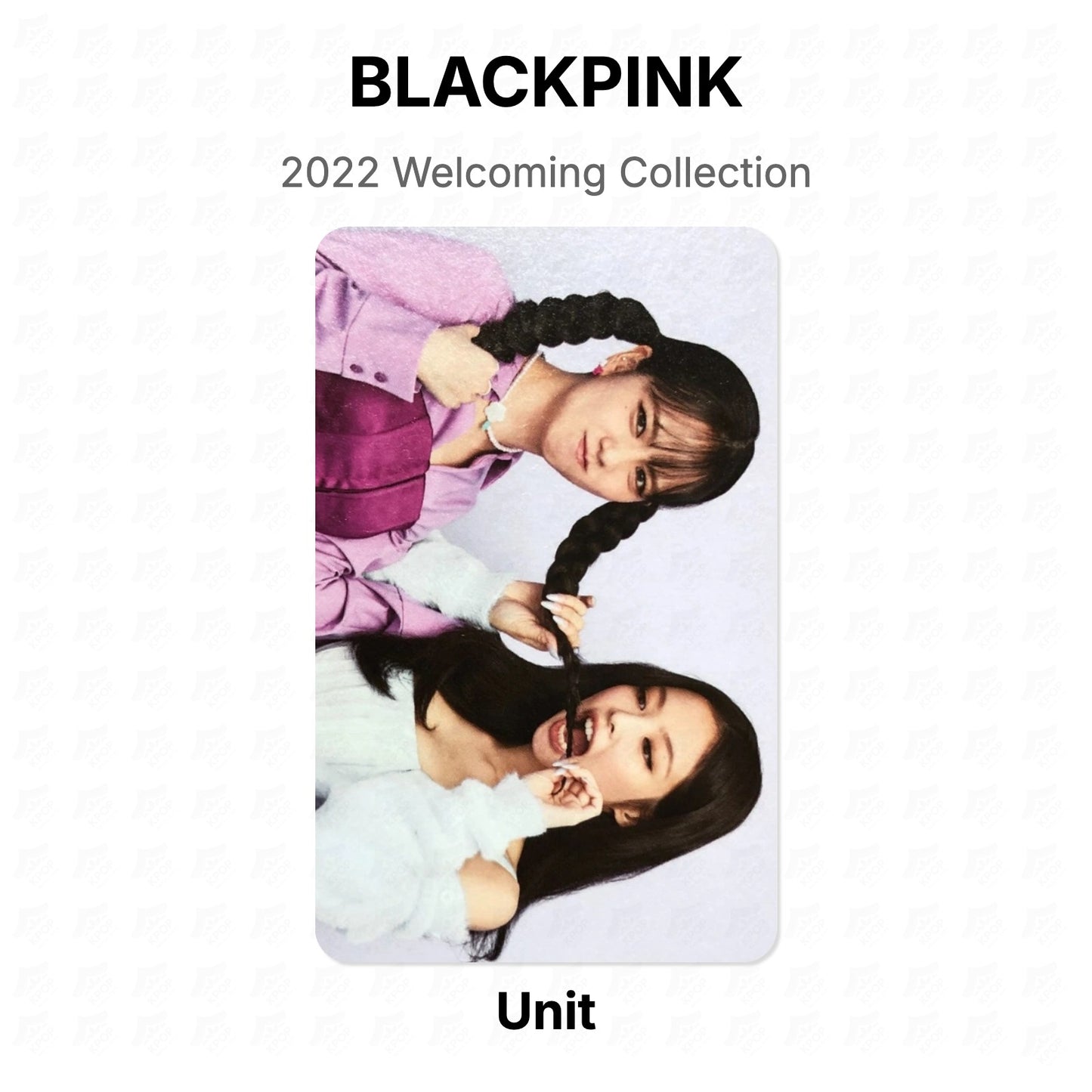 BLACKPINK 2022 Welcoming Collection Official Photocard