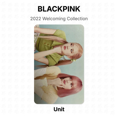 BLACKPINK 2022 Welcoming Collection Official Photocard