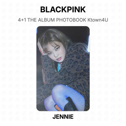 BLACKPINK 4+1 THE ALBUM PHOTOBOOK Ktown4U Official Photocard