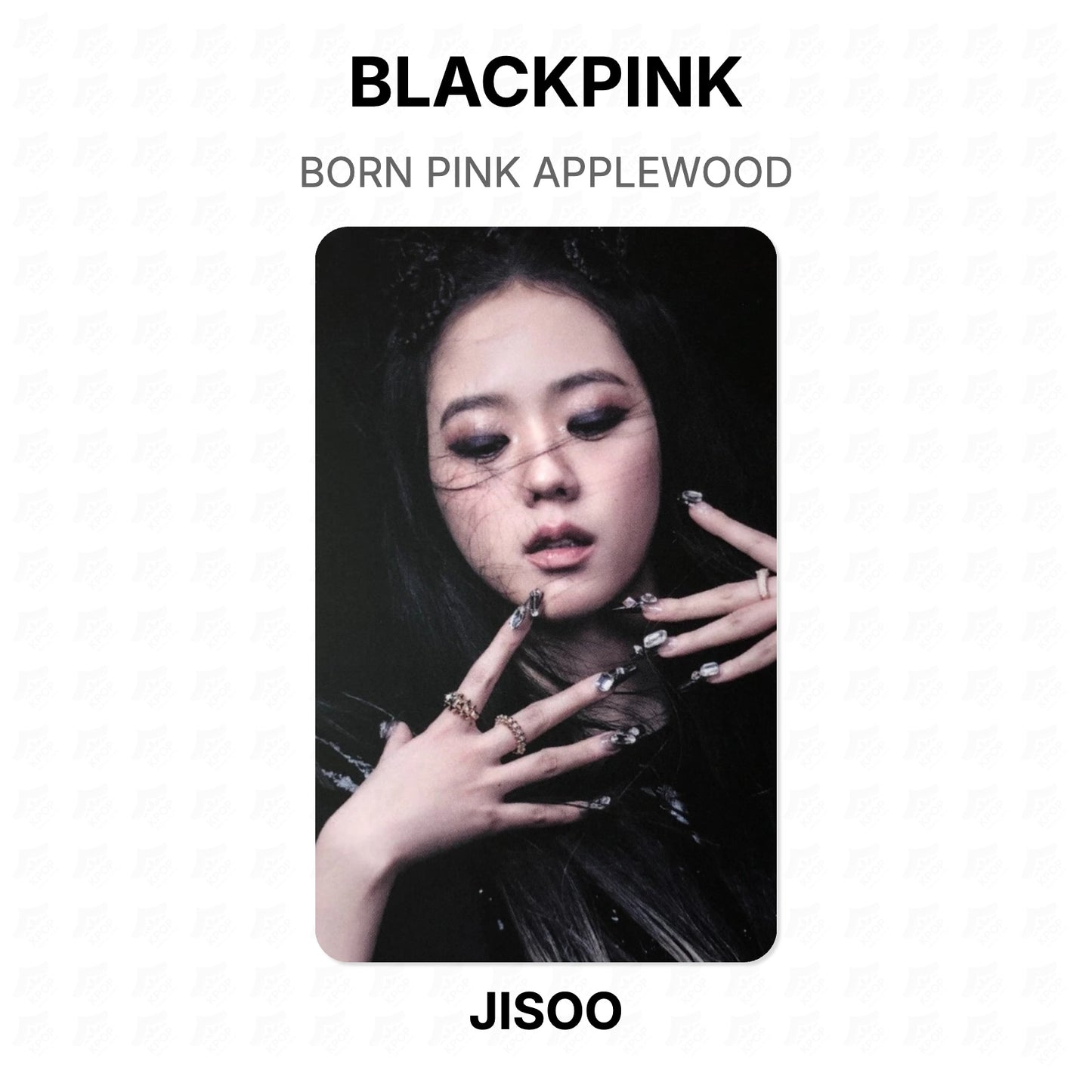 BLACKPINK BORN PINK APPLEWOOD Official Photocard