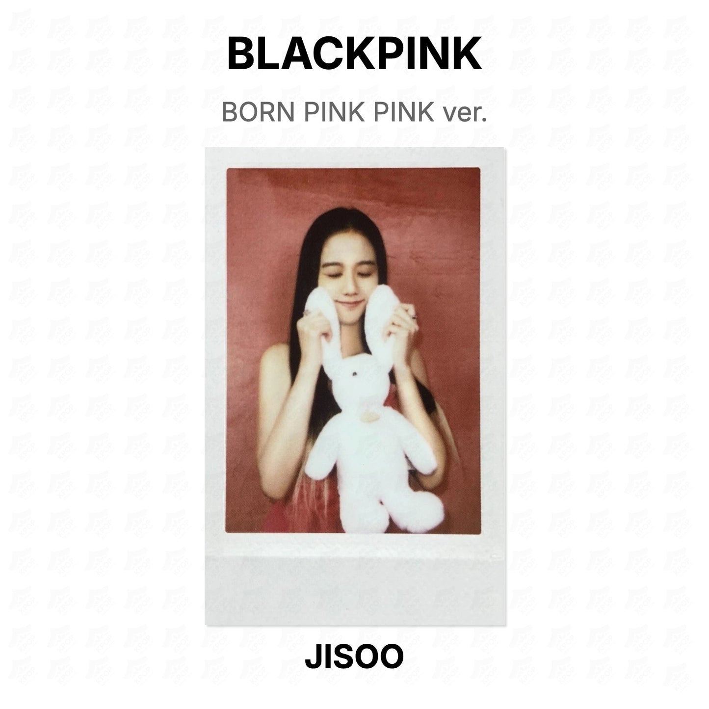 BLACKPINK BORN PINK PINK ver. Official Photocard