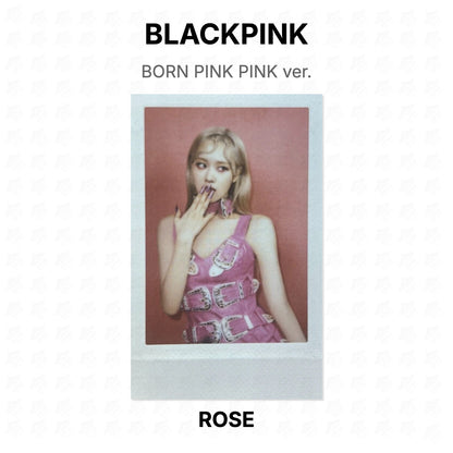 BLACKPINK BORN PINK PINK ver. Official Photocard