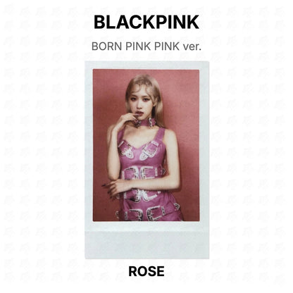 BLACKPINK BORN PINK PINK ver. Official Photocard