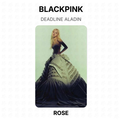 BLACKPINK DEADLINE ALADIN Official Photocard