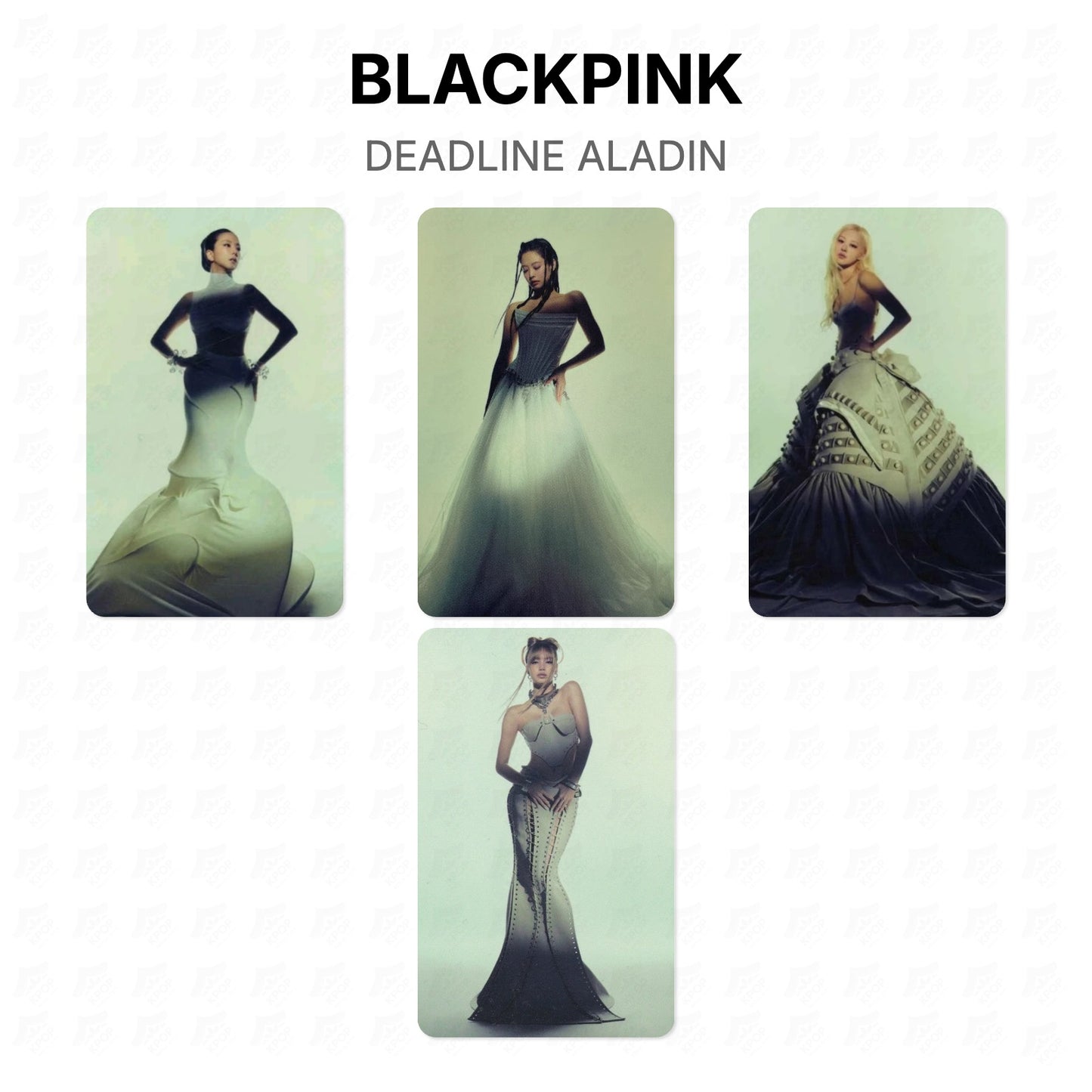 BLACKPINK DEADLINE ALADIN Official Photocard