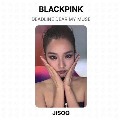 BLACKPINK DEADLINE DEAR MY MUSE Official Photocard