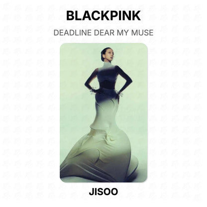 BLACKPINK DEADLINE DEAR MY MUSE Official Photocard