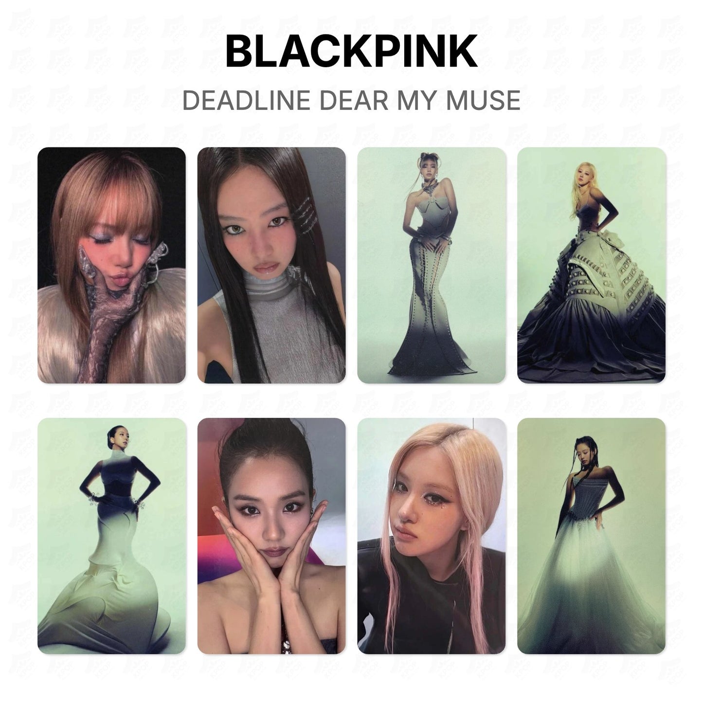 BLACKPINK DEADLINE DEAR MY MUSE Official Photocard