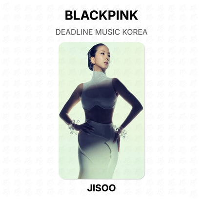 BLACKPINK DEADLINE MUSIC KOREA Official Photocard