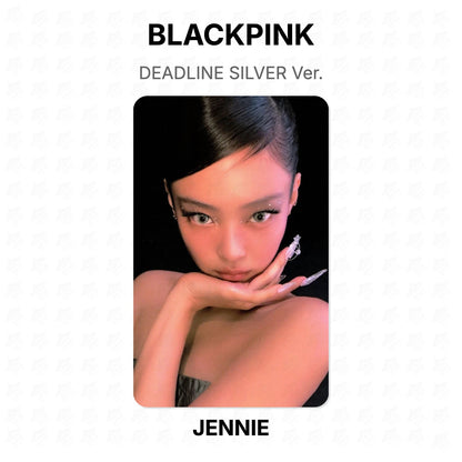 BLACKPINK DEADLINE SILVER Ver. Official Photocard