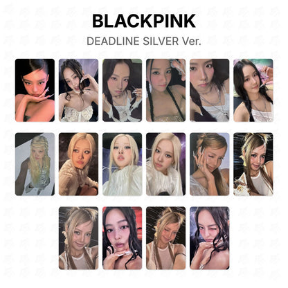 BLACKPINK DEADLINE SILVER Ver. Official Photocard