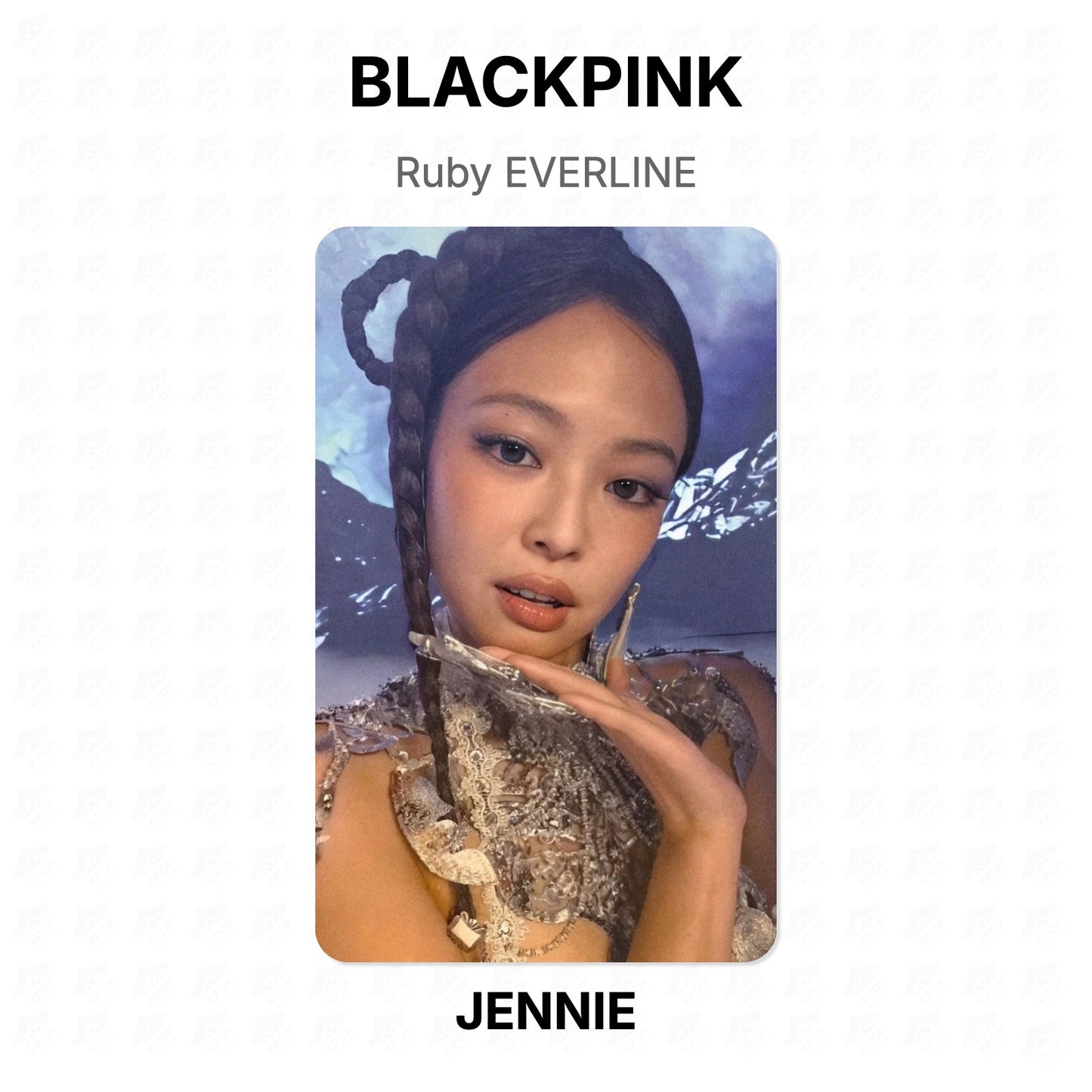 BLACKPINK Ruby EVERLINE Official Photocard