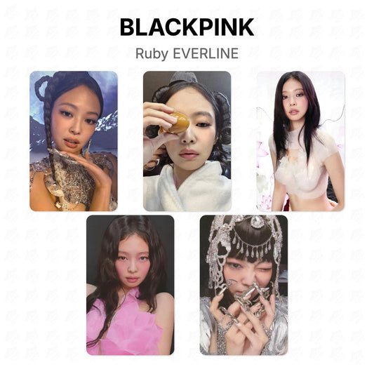BLACKPINK Ruby EVERLINE Official Photocard