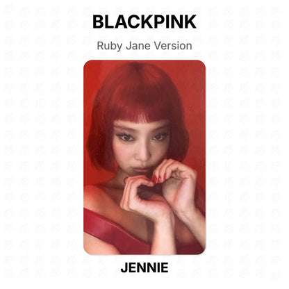 BLACKPINK Ruby Jane Version Official Photocard