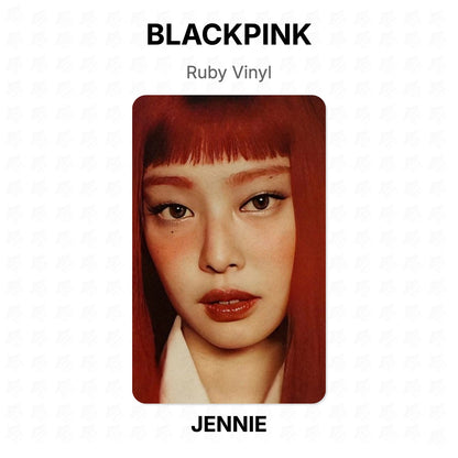 BLACKPINK Ruby Vinyl Official Photocard
