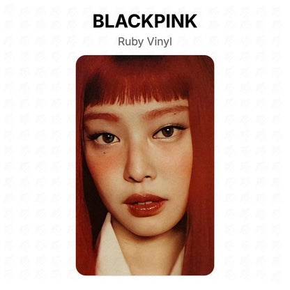 BLACKPINK Ruby Vinyl Official Photocard