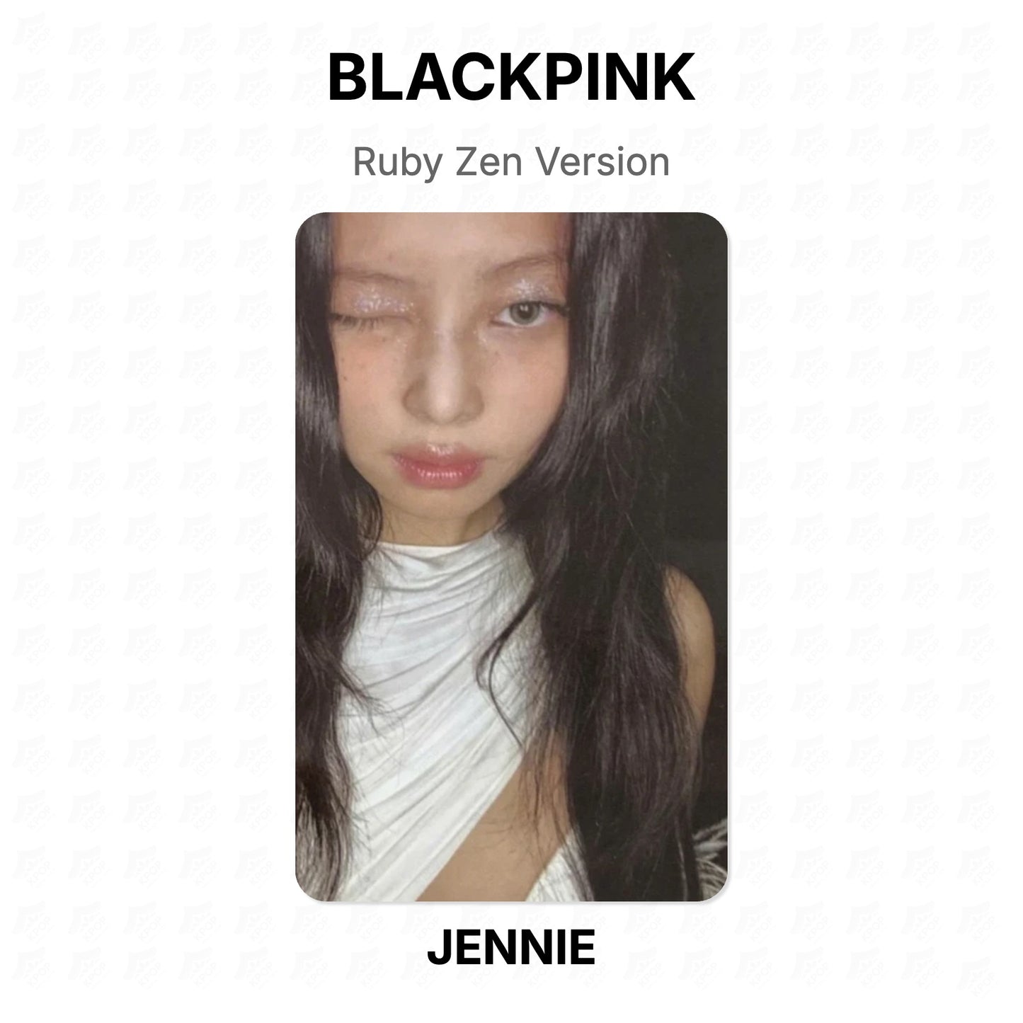 BLACKPINK Ruby Zen Version Official Photocard