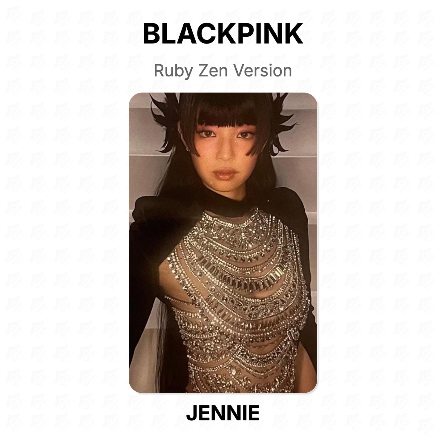 BLACKPINK Ruby Zen Version Official Photocard