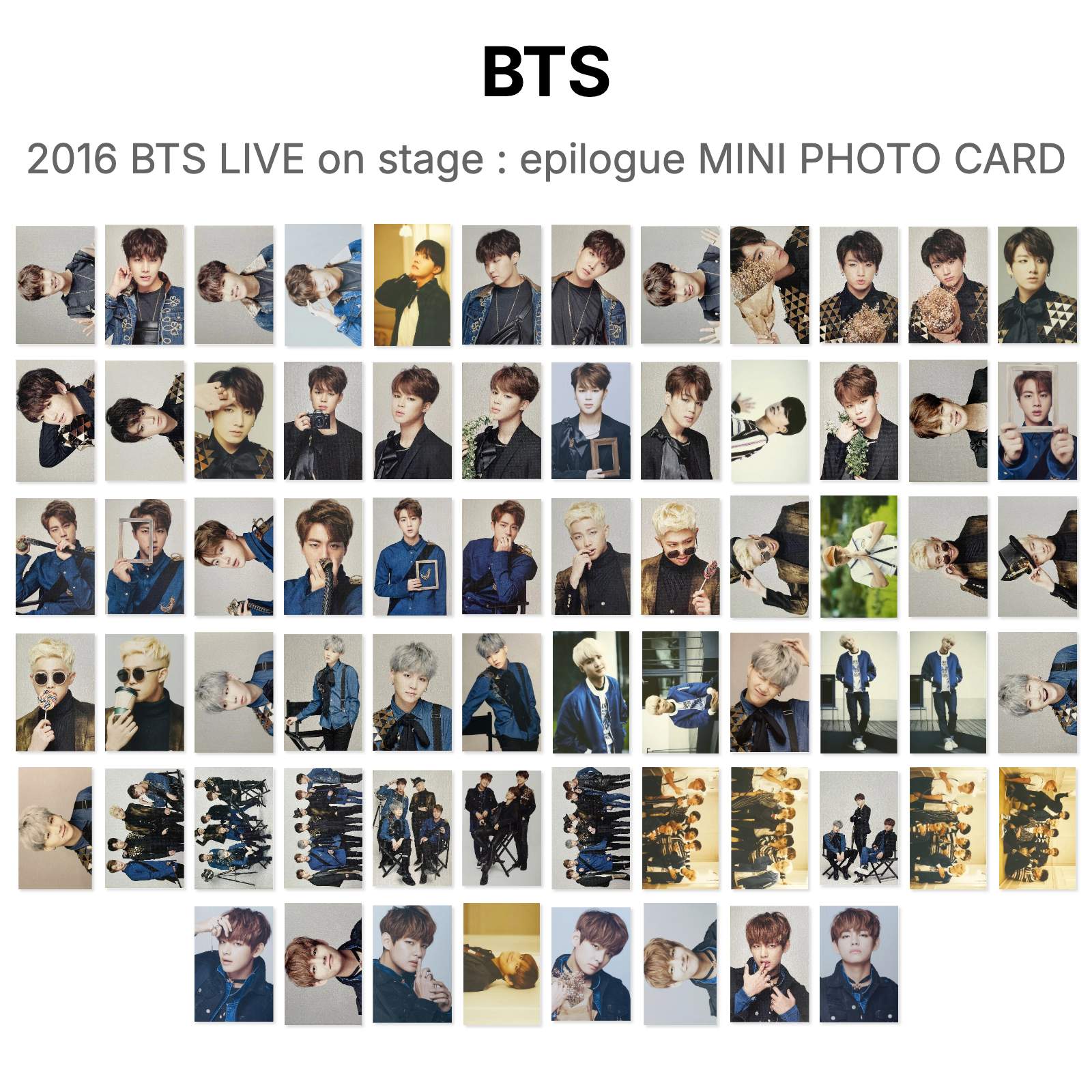 BTS ソウルコン ミニフォト バラ売り可 BTS – KPOPSEOULCITY