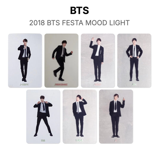 BTS 2018 BTS FESTA MOOD LIGHT Official Photocard