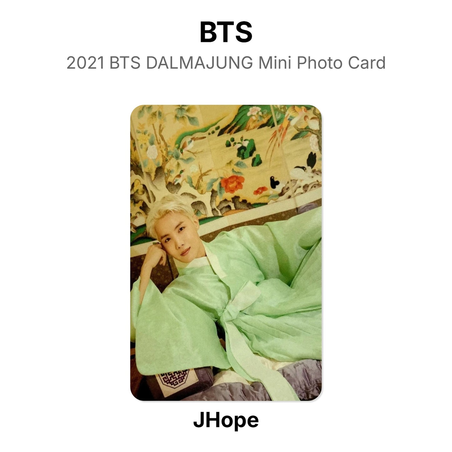 BTS 2021 BTS DALMAJUNG Mini Photo Card Official Photocard
