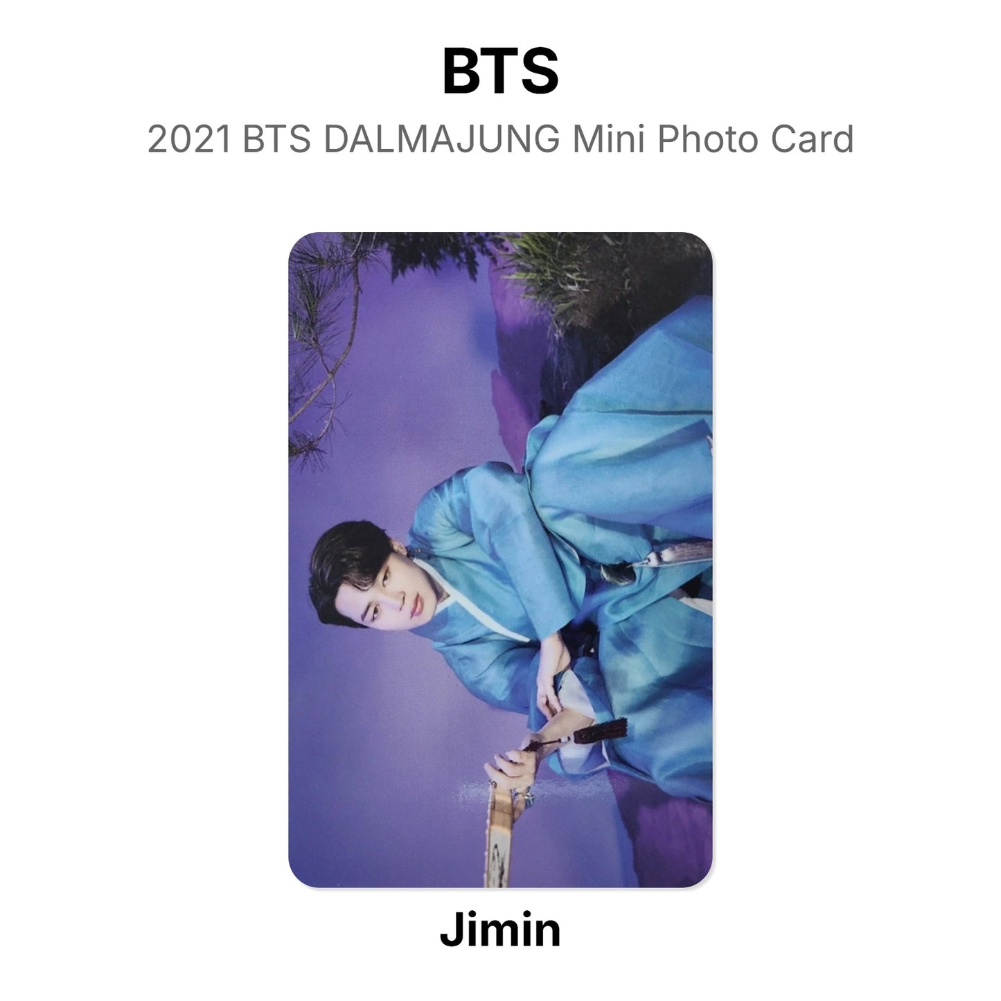 BTS 2021 BTS DALMAJUNG Mini Photo Card Official Photocard